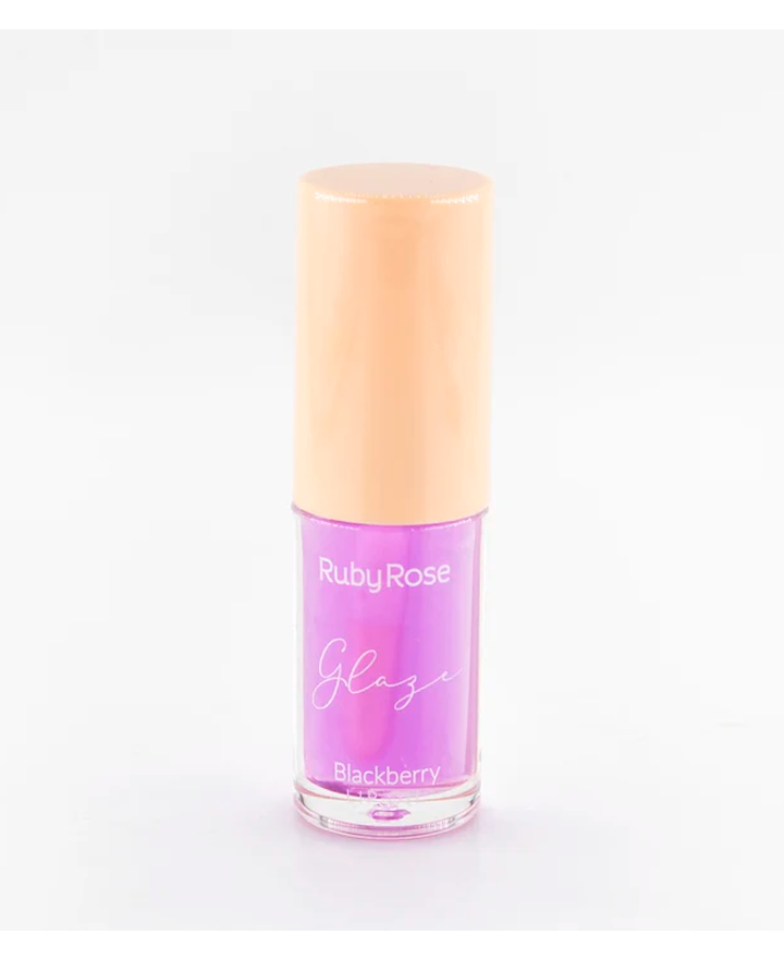 RUBY ROSE GLAZE LIP OIL BLACKBERRY HB-8221