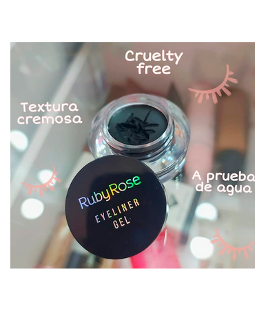 RUBY ROSE EYELINER GEL LASTING DRAMA 2.5 GRS. HB-8401