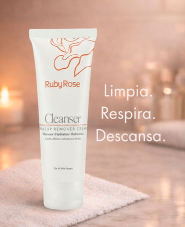 RUBY ROSE CLEANSER MAKEUP REMOVER CREAM HB-R201 - El Palacio De La Belleza