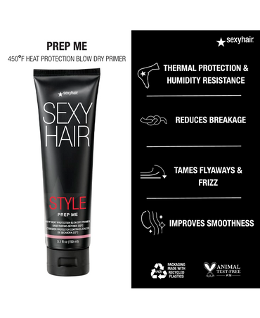 SEXY HAIR HOT PREP ME PROTECTOR DE CALOR EN CABELLO HUMEDO 150 ML