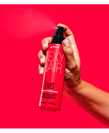SEXY HAIR BIG HIGH STANDARDS SPRAY VOLUMEN CON SECADORA 200 ML.