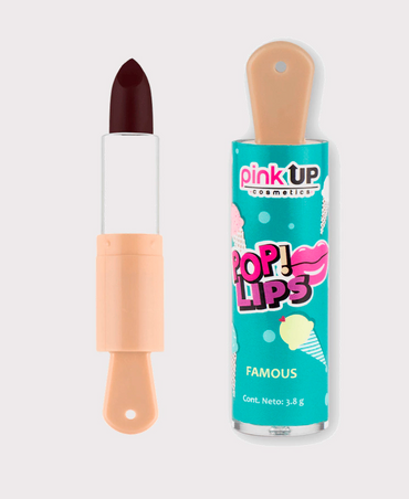 PINK UP LIPSTICK POP LIPS PKPL04 FAMOUS