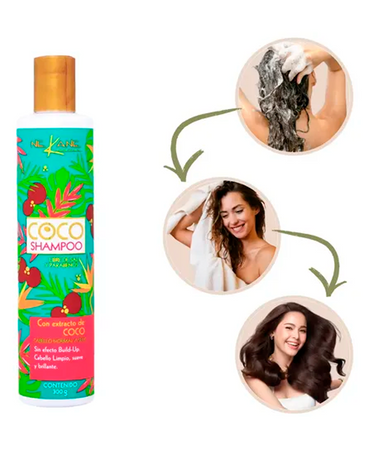 NEKANE COCO SHAMPOO SIN SAL 300 ML. - El Palacio De La Belleza