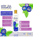 NEKANE SHAMPOO MATIZADOR MORA AZUL SIN SAL 300 ML. - El Palacio De La Belleza