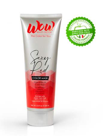 WOW SWEET SEXY RED/MASCARILLA COLOR ROJO 250 ML.