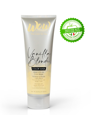 WOW SWEET VAINILLA BLONDE/MASCARILLA COLOR BEIGE 250 ML.