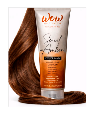 WOW SWEET AMBER/MASCARILLA COLOR CAFE 250 ML.