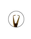 AASHTA PINZA PARA RETIRO EXTENSION DORADA PN1129-G