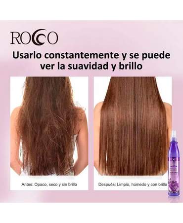 ROCCO PLANCHITA Y BRUSHING TERMO PROTECTOR ANTI FRIZZ 375 ML.