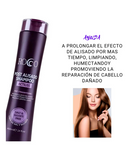 ROCCO POST ALISADO SHAMPOO LIBRE DE SAL Y SULFATOS 400 ML.