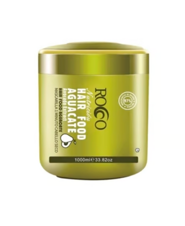 ROCCO HAIR FOOD AGUACATE AVOCADO EXTRACT MASCARILLA 1 MINUTO 1000 ML.
