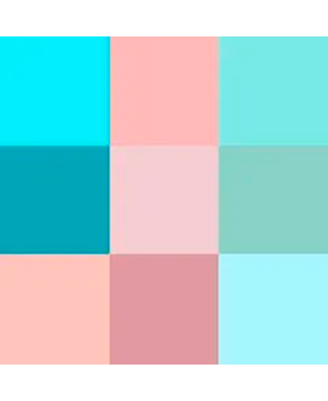 RUBY ROSE MINI PALETA DE SOM E ILUM HB-1075-2-MINT MOOD