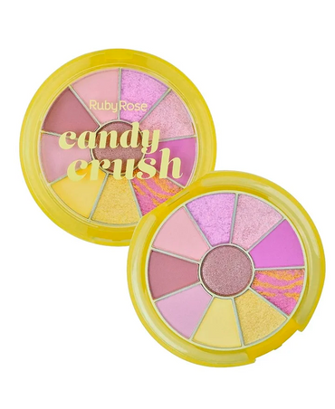 RUBY ROSE MINI PALETA DE SOM E ILUM HB-1075-3-CANDY CRUSH
