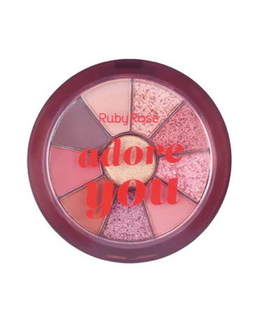 RUBY ROSE MINI PALETA DE SOM E ILUM HB-1075-9-ADORE YOU