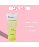 RUBY SKIN JABON DE GEL PARA LIMPIEZA FACIAL HB-326 100 ML.