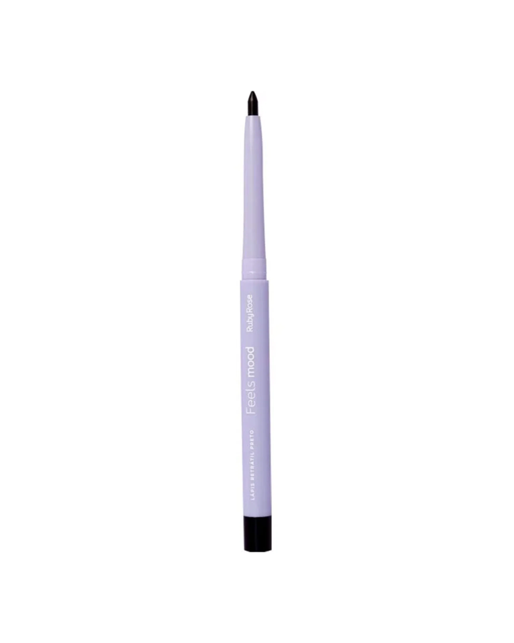 RUBY ROSE LAPIZ DELINEADOR RETRACTIL NEGRO HB-514