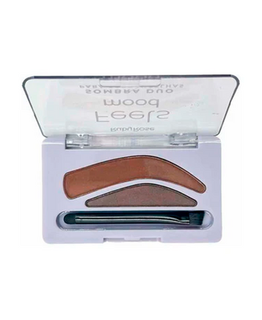 RUBY ROSE FEELS MOOD SOMBRA DUO PARA SOBRANCELHAS COR-04 HB-9357