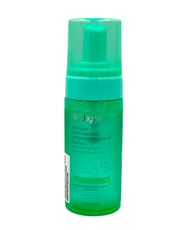 RUBY SKIN ESPUMA LIMPIADORA DESMAQUILLAR COLAGENO 125 ML.HB-203 BLISTER C/12 NUEVO
