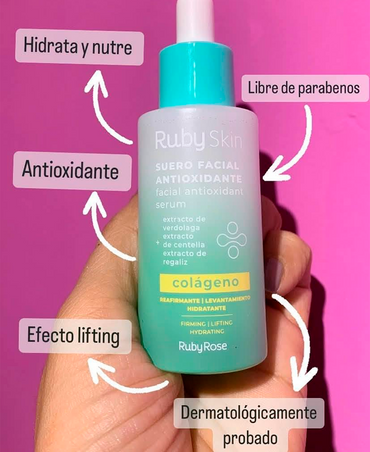 RUBY SKIN SUERO FACIAL ANTIOXIDANTE COLAGENO 26 ML. HB-206