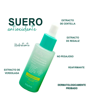 RUBY SKIN SUERO FACIAL ANTIOXIDANTE COLAGENO 26 ML. HB-206