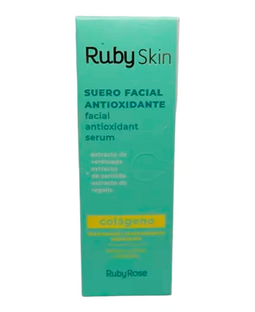 RUBY SKIN SUERO FACIAL ANTIOXIDANTE COLAGENO 26 ML. HB-206