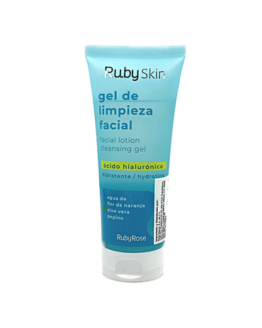 RUBY SKIN GEL DE LIMPIEZA FACIAL ACIDO HIALURONICO 100 ML.HB-500