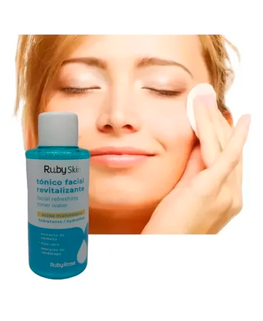 RUBY SKIN TONICO REVITALIZANTE FACIAL ACIDO HIALURONICO 116 ML.HB-501