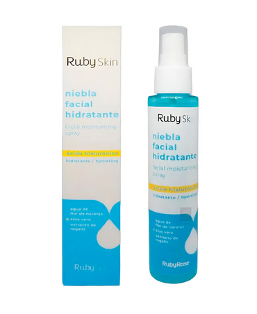 RUBY SKIN NIEBLA FACIAL HIDRATANTE ACIDO HIALURONICO 116 ML.HB-502