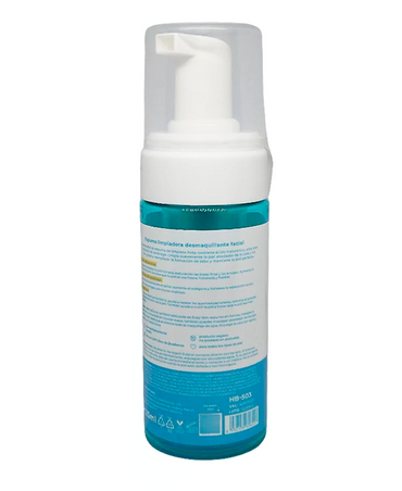 RUBY SKIN ESPUMA LIMPIADORA DESMAQUILLANTE FACIAL HIALURONICO 125 ML.HB-503