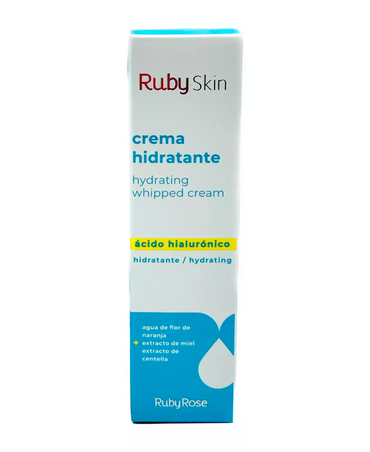 RUBY SKIN CREMA HIDRATANTE FACIAL ACIDO HIALURONICO 50 ML.HB-504