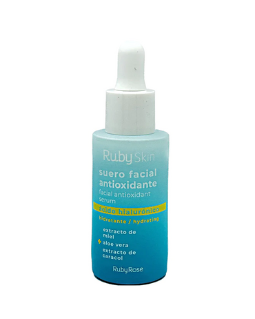 RUBY SKIN SUERO FACIAL ANTIOXIDANTE ACIDO HIALURONICO 26 ML.HB-506