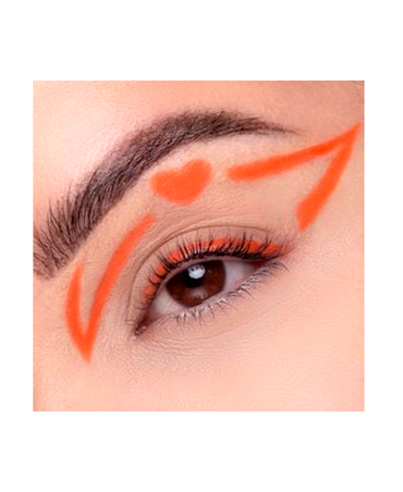 RUBY ROSE MELU LAPIS RETRATIL COLORIDO NARANJA RR-2056