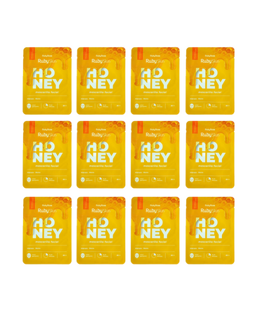 RUBY SKIN HONEY MASCARILLA FACIAL HIDRATA-NUTRE 25 ML. HB-804 BLISTER C/12