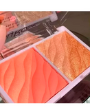 RUBY ROSE PASSION PALETA DE BLUSH E ILUMINADOR HB-7533-1