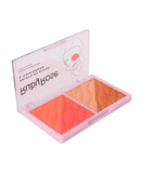 RUBY ROSE PASSION PALETA DE BLUSH E ILUMINADOR HB-7533-1