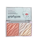RUBY ROSE FANCY PALETA DE BLUSH E ILUMINADOR FANCY HB-7533-2