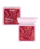 RUBY ROSE BLUSH COMPACTO TEXTURA SATINADA HB-6121 BC30 ELIXIR GRUPO 1