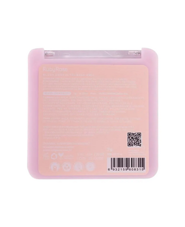 RUBY ROSE BLUSH COMPACTO TEXTURA SATINADA HB-6121 BC40 UNIC GRUPO 2