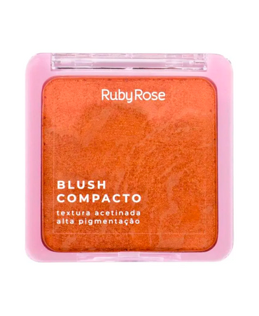 RUBY ROSE BLUSH COMPACTO TEXTURA SATINADA HB-6121 BC40 UNIC GRUPO 2