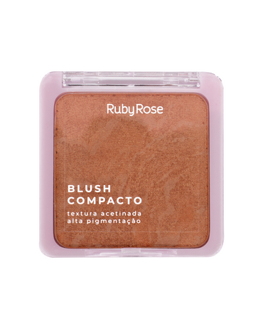 RUBY ROSE BLUSH COMPACTO TEXTURA SATINADA HB-6121 BC40 UNIC GRUPO 2
