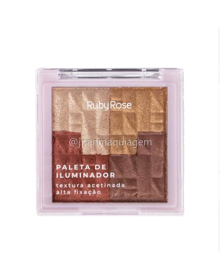 RUBY ROSE ILUMINADOR TEXTURA SATINADA HB-7234-1 FIREGLOW