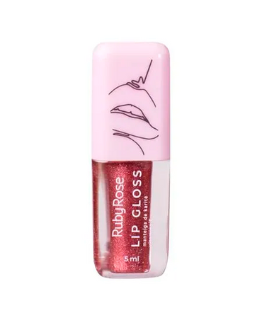 RUBY ROSE LIP GLOSS VITAMINA E SHOOTING STAR 5 ML.HB-8234-5