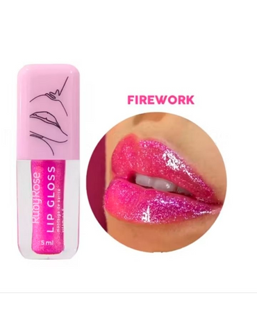 RUBY ROSE LIP GLOSS VITAMINA E  FIREWORK 5 ML.HB-8234-6