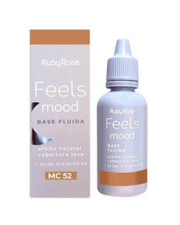 RUBY ROSE FEELS MOOD BASE FLUIDA COBERTURA LIGERA HB-901-1 GRUPO 1
