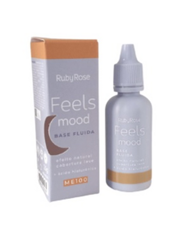 RUBY ROSE FEELS MOOD BASE FLUIDA COBERTURA LIGERA HB-901-10 GRUPO 2
