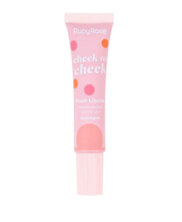 RUBY ROSE CHEEK TO CHEEK RUBOR LIQUIDO BUBBLEGUM HB-6116