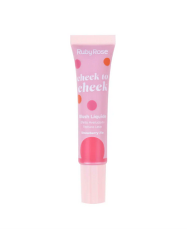 RUBY ROSE CHEEK TO CHEEK RUBOR LIQUIDO STRAWBERRY PIE HB-6116