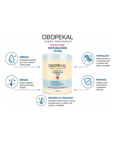OBOPEKAL KERATINE REPARACION TOTAL MASCARILLA 1000 ML.