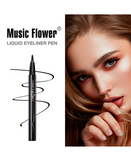 MUSIC FLOWER BRILLIANT EYELINER LIQUID PEN BLACK 24 HRS 0.8 ML.