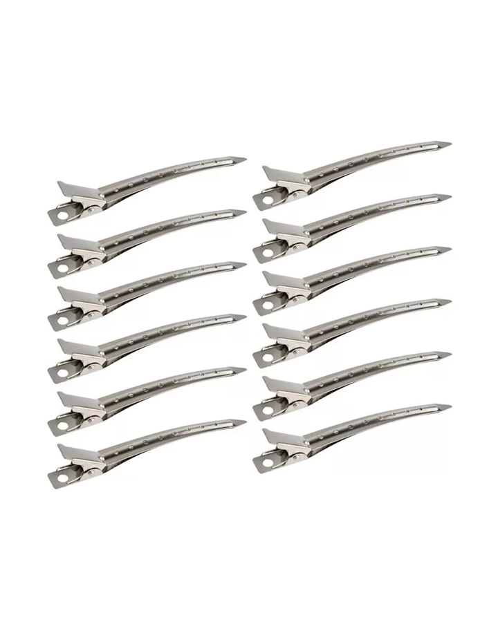 FASHION STYLE PICO DE GARZA METALICO 12 PIEZAS CH-85239
